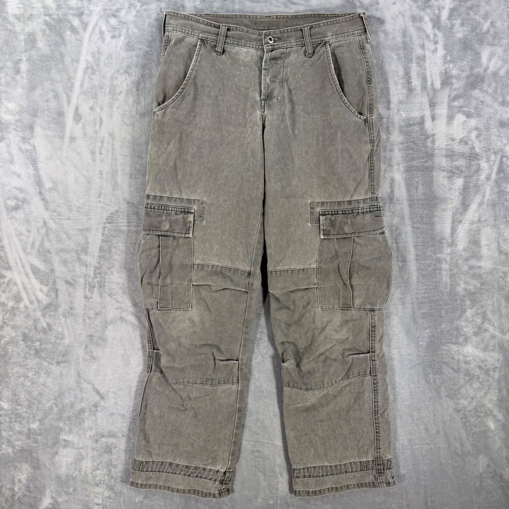 Sundance Cargo Pants Womens Size 6 Olive Green Cotton